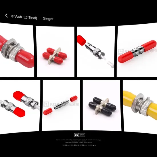 St Sm Simplex пластиковый оптоволоконный адаптер для FTTX